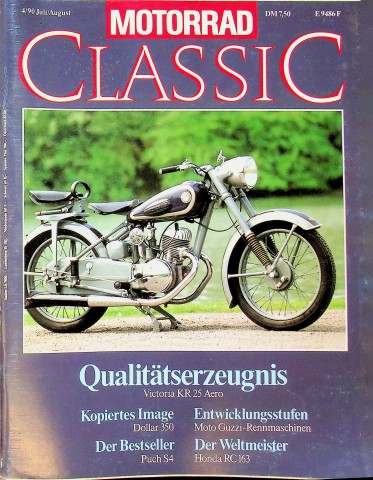 Deckblatt Motorrad Classic (04/1990)
